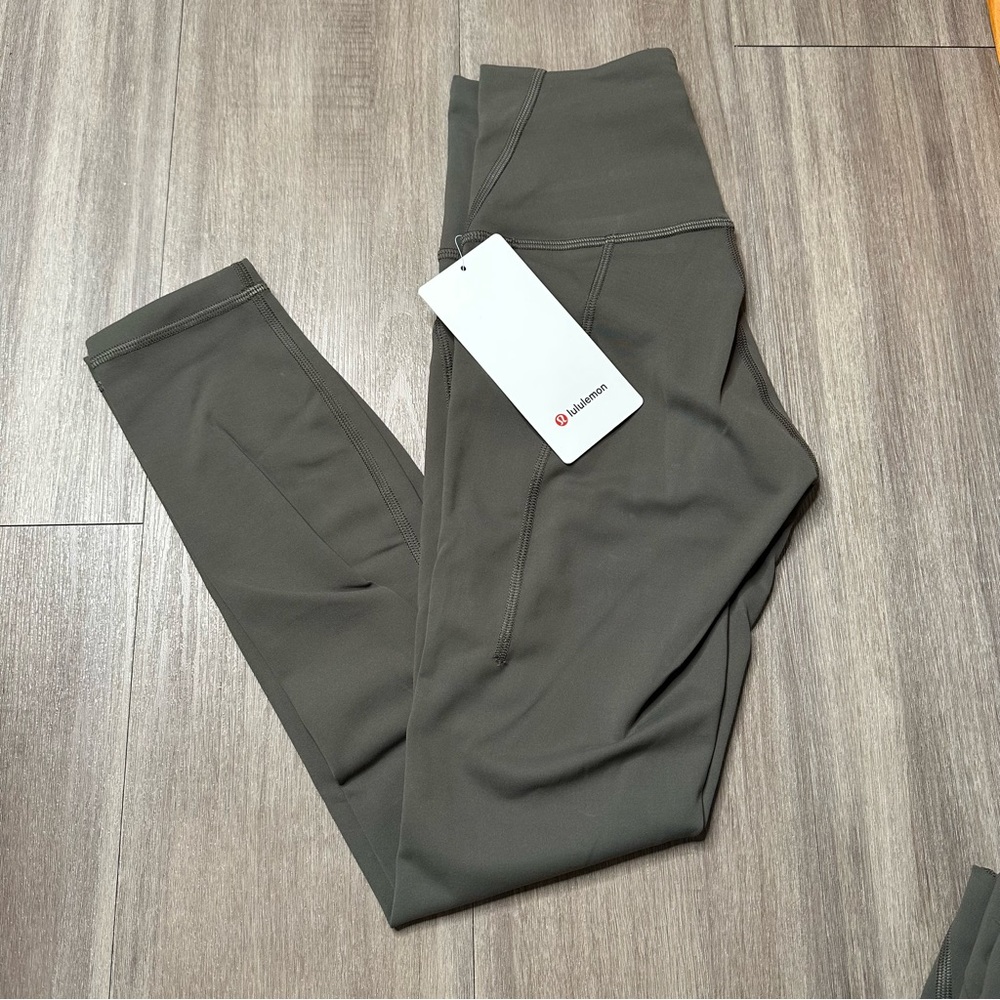 Wunder Train HR Tight 25” with Pockets - Carob Brown